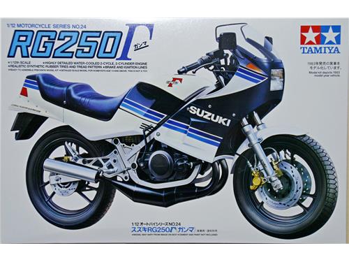 Suzuki RG 250 (blu) - art. 14024 - Tamiya 1/12