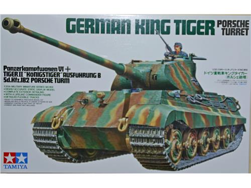 German King Tiger porche turret - art. 35169 - Tamiya 1/35