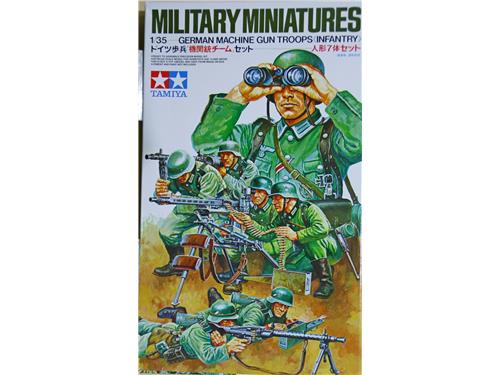 German machine gun troops (infantry) - art. 35038 - Tamiya 1/35