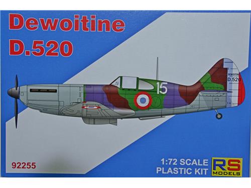Dewotine D.520 - art.92255 - RS Models 1/72