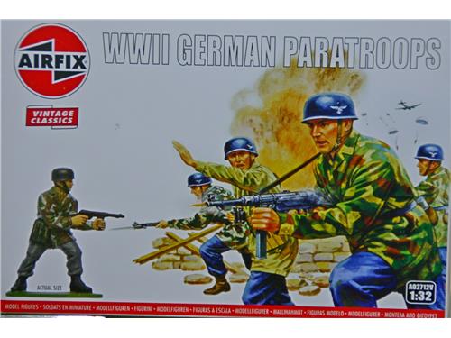 WWII German Paratroops - art. A02712V - Airfix 1/32