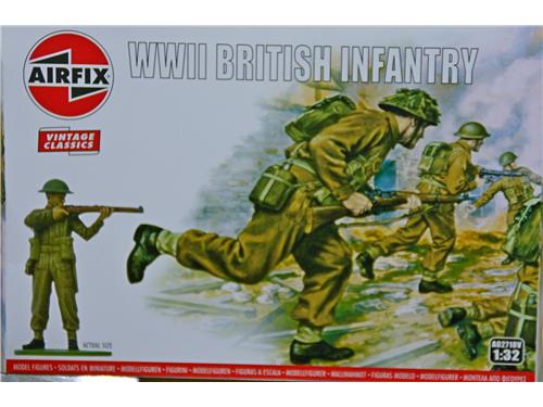 WWII British infantry - art. A02718V - Airfix 1/32