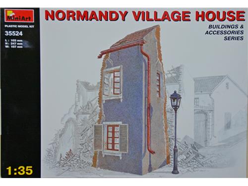 Normandy village House  - art.35524 - modelli MiniArt 1/35