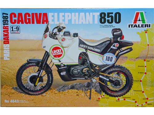 Cagiva Elephant 850 - Paris Dakar 1987 - art. 4643 - Italeri 1/9