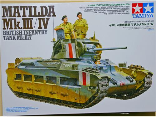 Matilda Mk.III/IV - British infantry tank Mk.IIA - art. 35300 - Tamiya 1/35