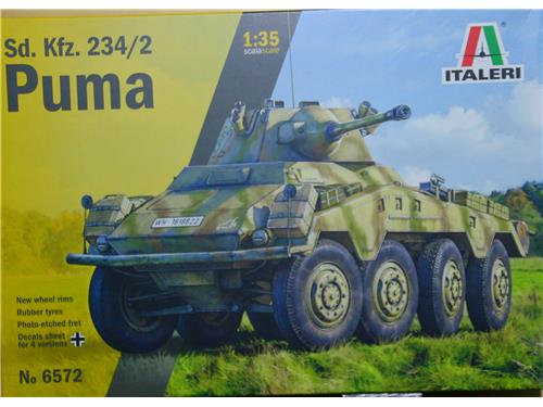 Puma - Sd. Kfz. 234/2 - art. 6572 - Italeri 1/35