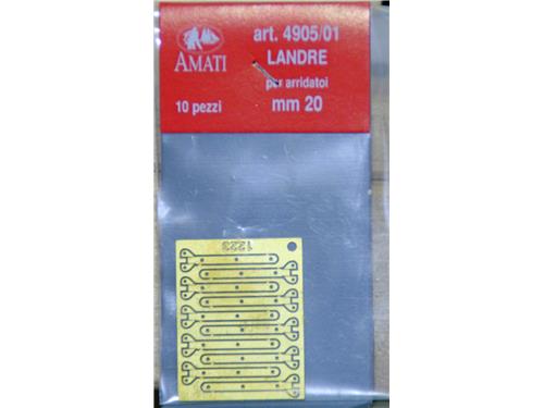 Landre per arridatoi mm. 20 - art. 4905/01 - Amati
