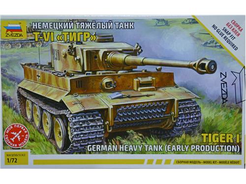 Tiger I - art. 5002 - Zvezda 1/72