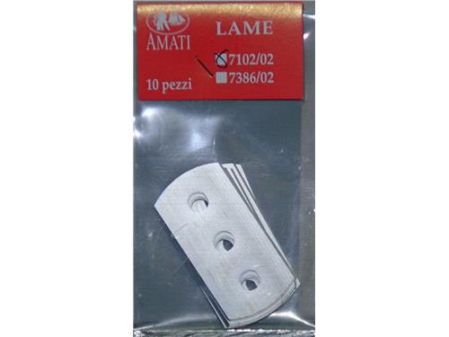 Lame  Art. 7102/02 - attrezzi Amati