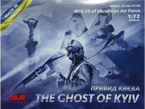 The ghost of Kyiv - Mig 29 of Ukrainian Air Force - art.72140 - ICM 1/72