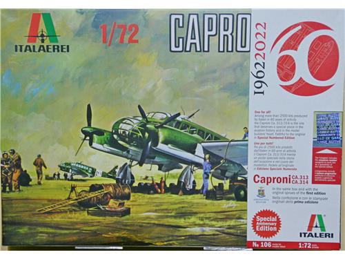 Caproni CA.313/CA.314 - art. 106 - Italeri 1/72