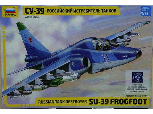 Sukhoi Su-39 russian tank destroier - art.7217 - Zvezda 1/72