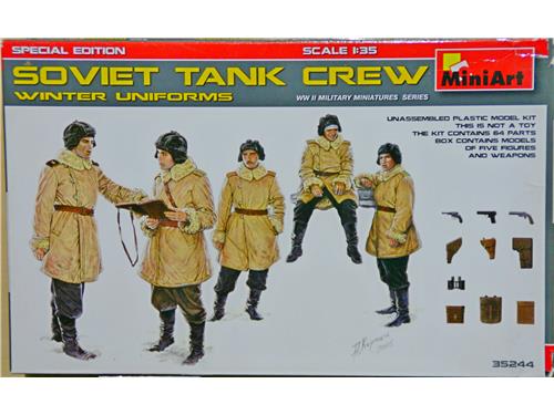 Soviet tank crew winter uniform - art. 35244 - MiniArt 1/35