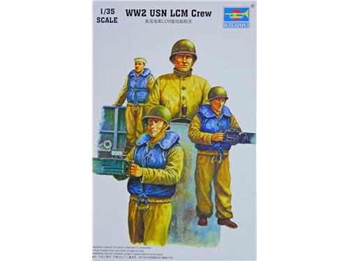WW2 USN LCM Crew - art. 00408 - Trumpeter 1/35