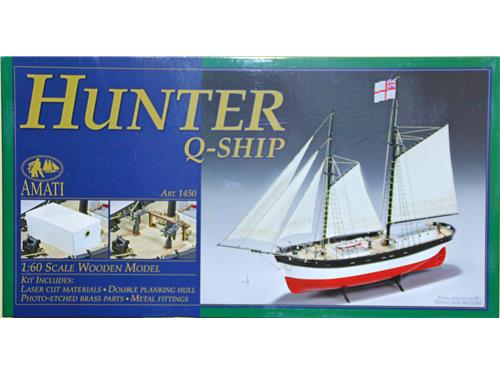 Hunter Q-ship - art. 1450 - Amati 1/60