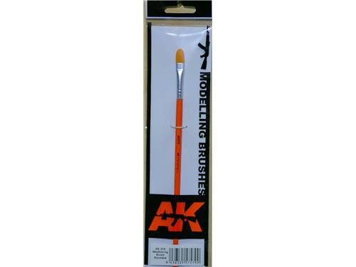 Pennello piatto per dry brush arrortodato - art. AK579 - AK