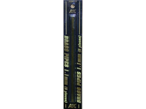 Tubo di ottone mm 1,1 - art. AK9110 - AK