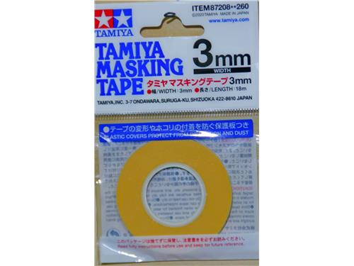 Nastro per mascheramenti, 3 mm - art 87208 -  Tamiya