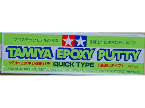 Stucco per plastica / putty - bicomponente - art. 87051 -  Tamiya