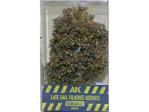 Late fall filigree bushes  - art. AK8239 - AK