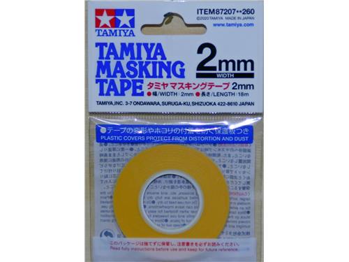 Nastro per mascheramenti, 2 mm - art 87207 -  Tamiya