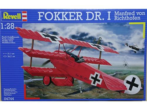 Fokker DR. I - art. 04744 - Revell 1/28