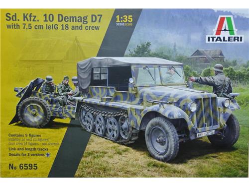 Sd. Kfz. 10 Demag D7 - art. 6595 - Italeri 1/35