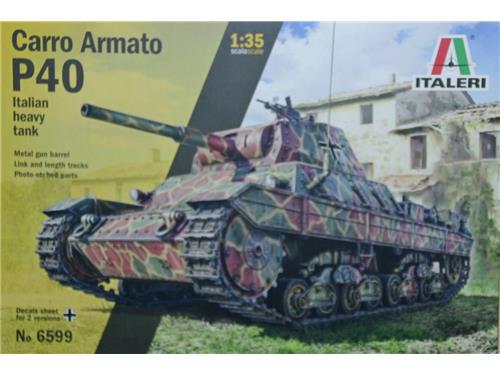 P40 Carro armato italiano - art. 6599 - Italeri 1/35
