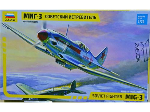 Mig-3 Soviet Fighter - art. 7204 - Zvezda 1/72