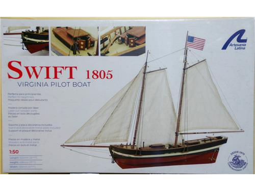 Swift 1805 - Virginia pilot boat - art. 22110-N - Artesania Latina 1/50