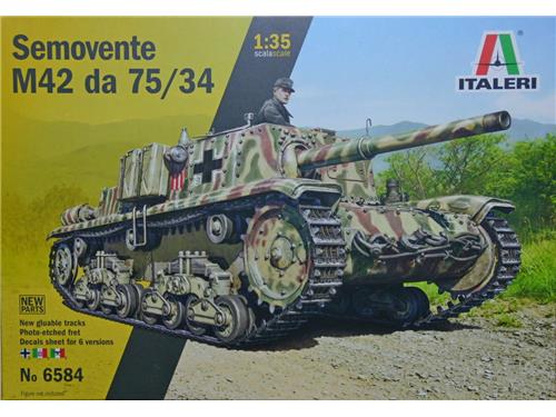 Semovente M42 da 75/34 - art. 6584 - Italeri 1/35
