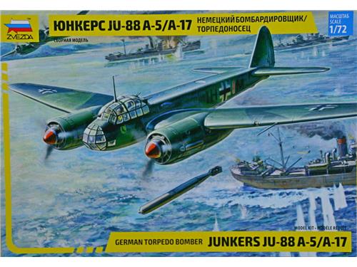 Junkers JU-88 A-5/A-17 - art. 7284 - Zvezda 1/72