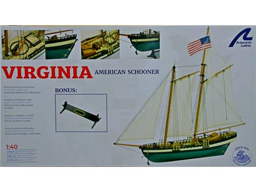 Virginia american schooner - art. 22115 - Artesana Latina - 1/40