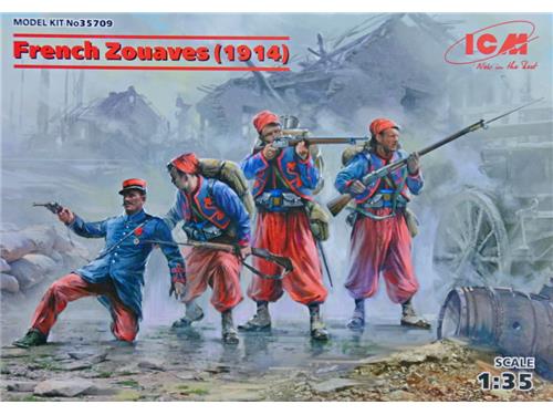 French Zouaves (1914) - art. 35709 - ICM 1/35
