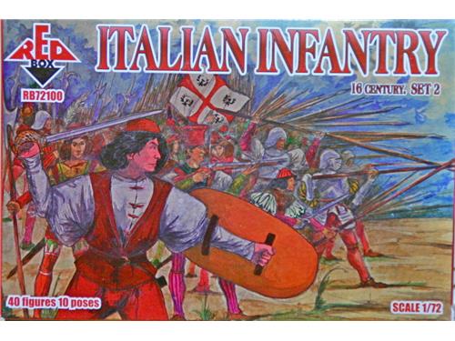 Italian infantry 16 century set 2 - art. RB72100 - Red Box 1/72