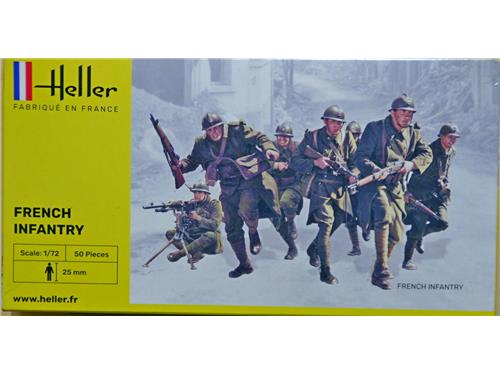 French Infantry - art. 49602 - Heller 1/72