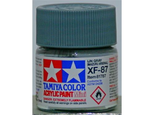 XF-87 - IJN gray (Maizuru Arselal) - colori acrilici Tamiya