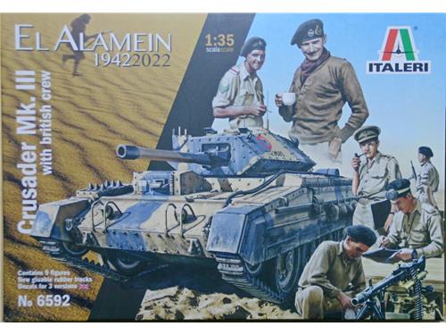 Crusader Mk. III - El Alamein 1940/2022 - art. 6592 - Italeri 1/35