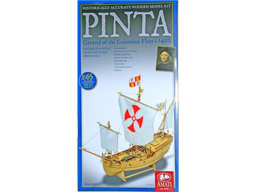 Nave, Pinta 1492, Caravella di Cristoforo Colombo. Art.1410 - Amati 1/65