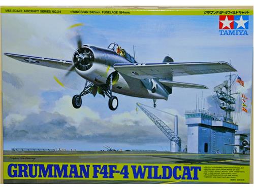 Grumman F4F-4 Wildcat - art. 61034 - Tamiya 1/48