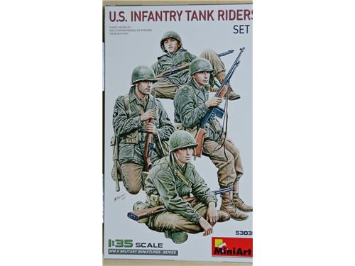 U.S. Infantry Tank Riders set 2 - art. 53035 - MiniArt 1/35