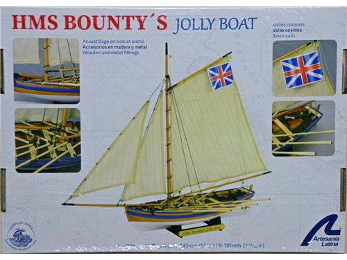 HMS Bounty's Jolly Boat - art. 19004 - Artesania Latina 1/25