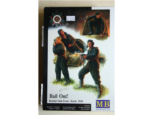 Russian Tank crew, Kurks, 1943 - Bail Out! - modelli MB