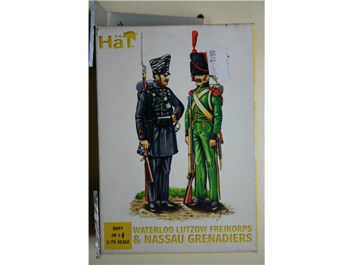 Waterloo Lutzow Freikorps & Nassau Grenadiers - modelli HAT