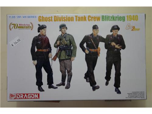Ghost Division Tank Crew Blitzkrieg 1940 - modelli Dragon