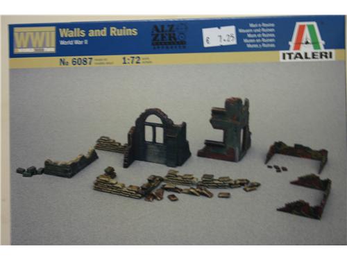 Walls and ruins - modelli Italeri