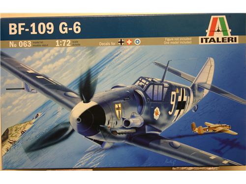 Bf-109 G-6 - art 063 - modelli Italeri 1/72