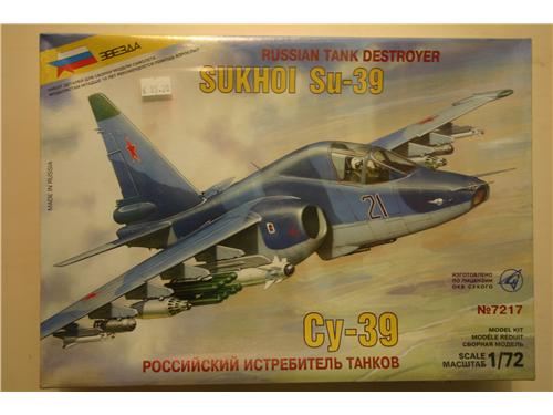 Sukhoi Su-39 russian tank destroier - modelli Zvezda