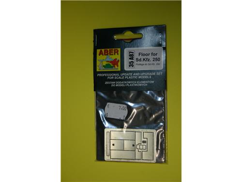 Floor for Sd.Kfz. 250 (cod. 35A87) - fotoincisioni Aber