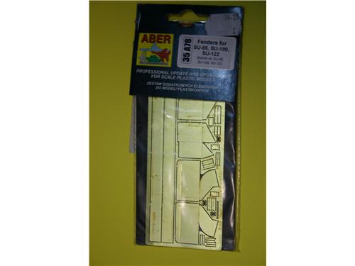 Fenders for SU-85, SU-100, SU-122 (cod. 35A78) - fotoincisioni Aber